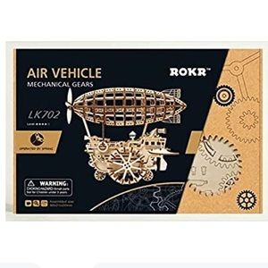 Robotime 3D Jigsaw Puzzle Construction Set DIY Mechanical Kit 3D  Woodcraft